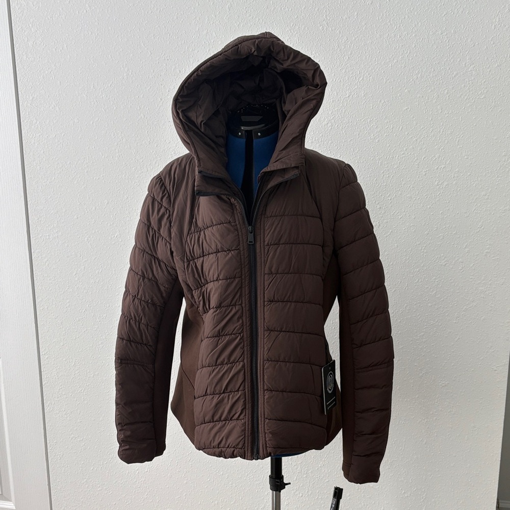 Bernardo Chocolate Quilted Jacket